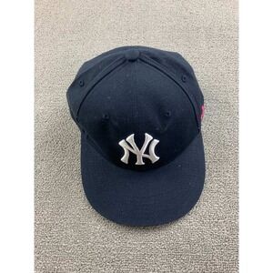 New York Yankees Pink Aid Melonwear Hat Navy Cotton Snap Back One Size Embroider